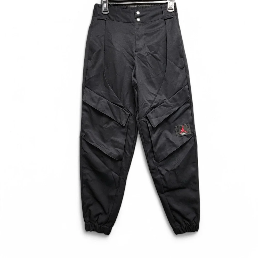 Jordan Essential‎ Utility Pants Womens XS Black Cargo Knee Pockets CW6450-010